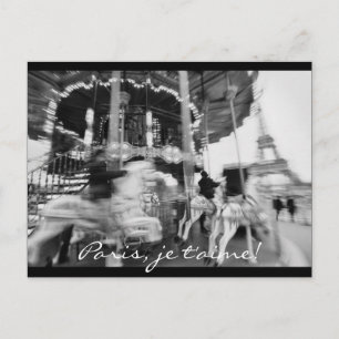 Paris, je t'aime! Postcard