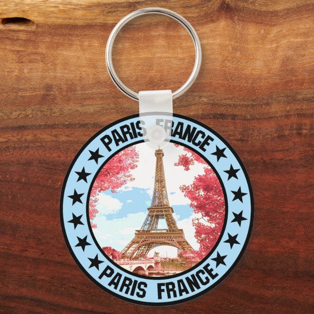 Paris                                              key ring (Front)