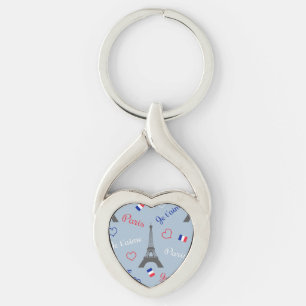 Paris Key Ring