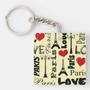 Paris Key Ring