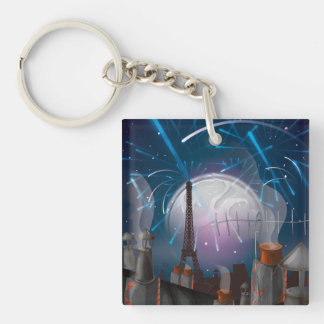 Paris Key Ring