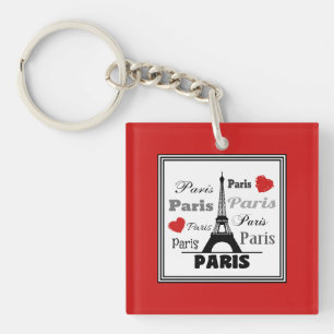 Paris Key Ring