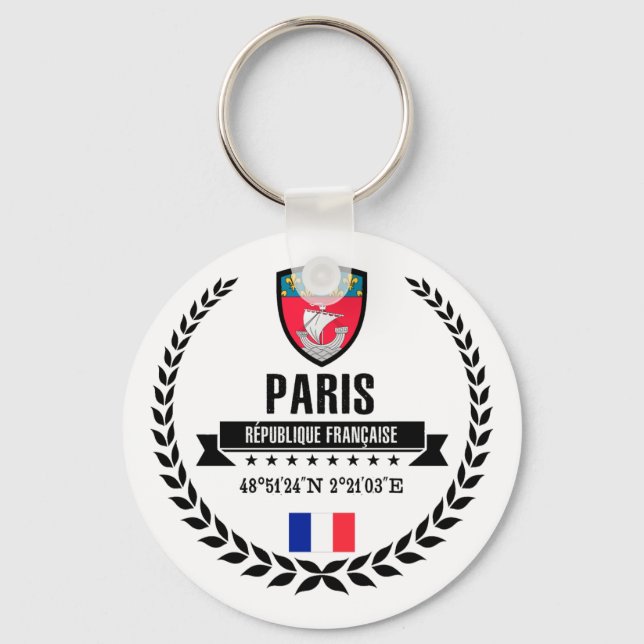 Paris Key Ring (Front)