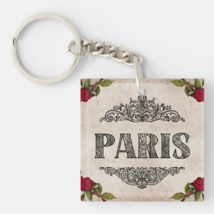 Paris Keychain