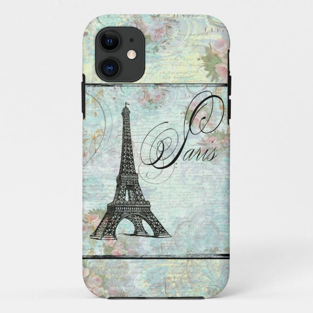 Paris La Tour Eiffel iphone case (Back)