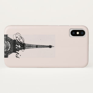 Paris - La Tour Eiffel pastel Eiffel Tower Case-Ma iPhone X Case