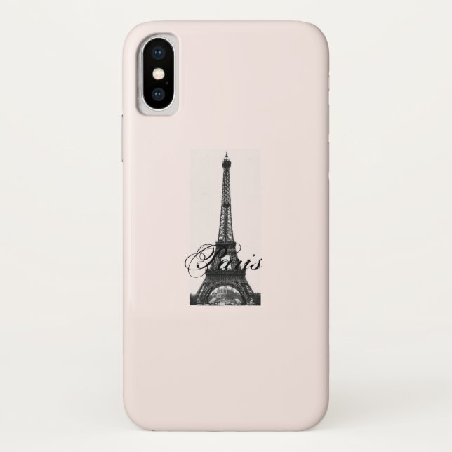 Paris - La Tour Eiffel pastel Eiffel Tower Case-Mate iPhone Case (Back)