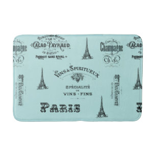 Paris Label French Aqua Bathmat