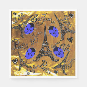 PARIS LADYBUGS NAPKIN