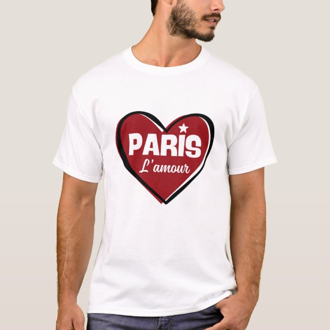 Paris l'amour T-Shirt (Front)