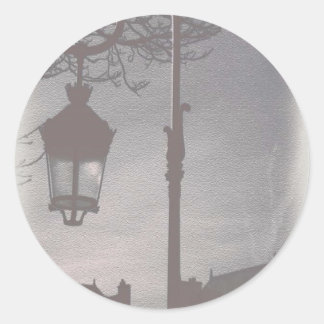 PARIS lamp post LANDSCAPE STICKERS