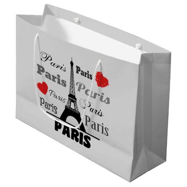 Paris Large Gift Bag (Front Angled)