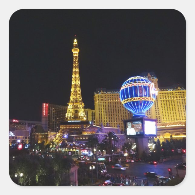 Paris Las Vegas Hotel & Casino #3 Stickers (Front)