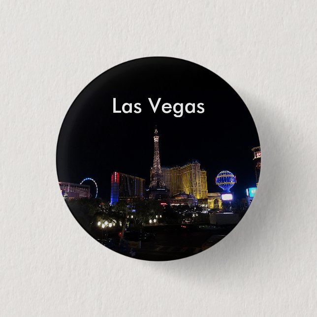 Paris Las Vegas Hotel & Casino #5 Button (Front)