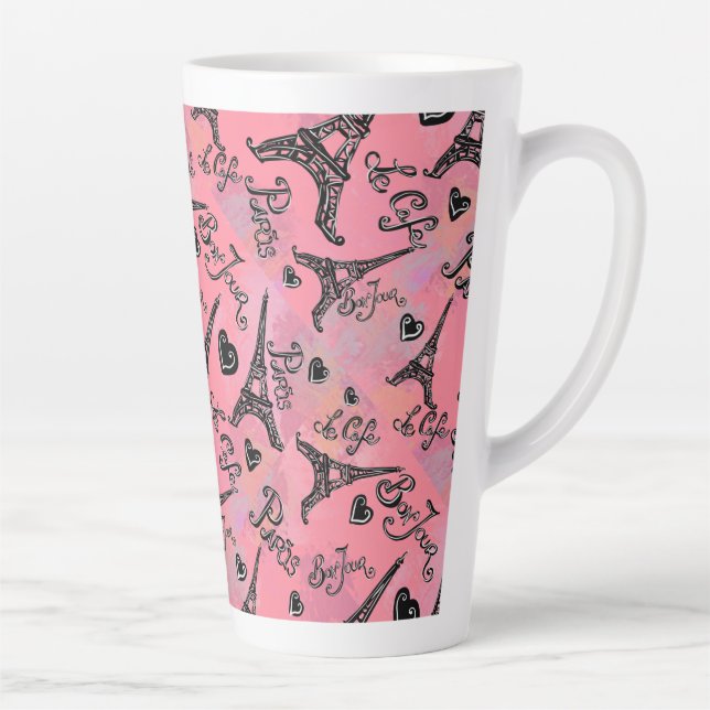 PARIS  LATTE MUG (Right)