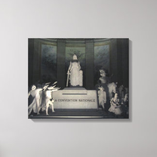 Paris - Le Pantheon Canvas Print