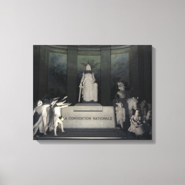 Paris - Le Pantheon Canvas Print (Front)