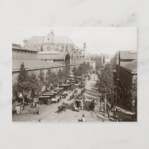 Paris: Les Halles, C1900 Postcard