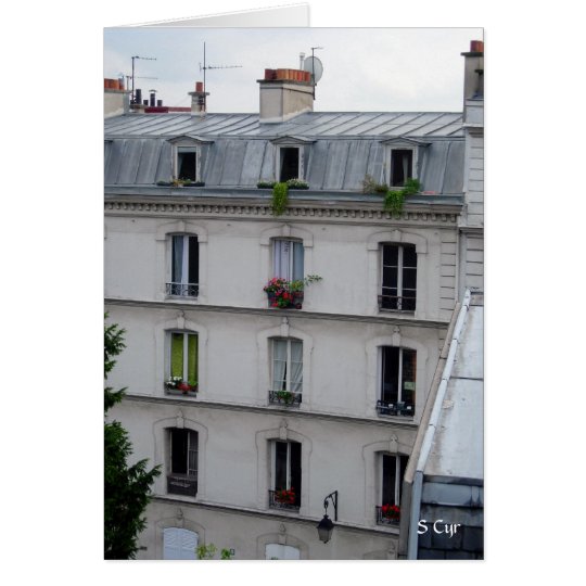 Paris Life, S Cyr Card