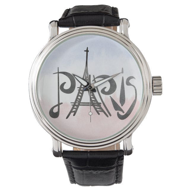Paris Logo Watch (Front)
