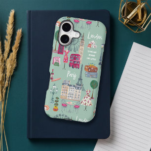 Paris London Girly Travel Women Aesthetic
