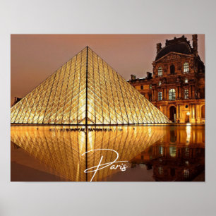 Paris Louvre (Paris) Poster