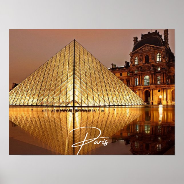 Paris Louvre (Paris) Poster (Front)