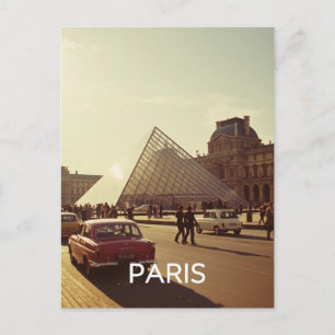 Paris Louvre Postcard