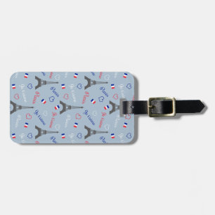 Paris Luggage Tag