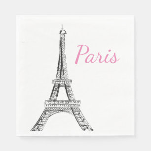 Paris Luncheon Paper Napkins