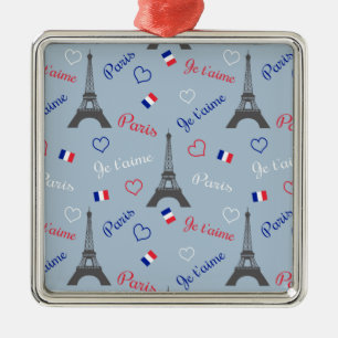 Paris Metal Tree Decoration