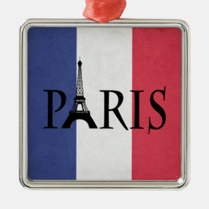 Paris Metal Tree Decoration
