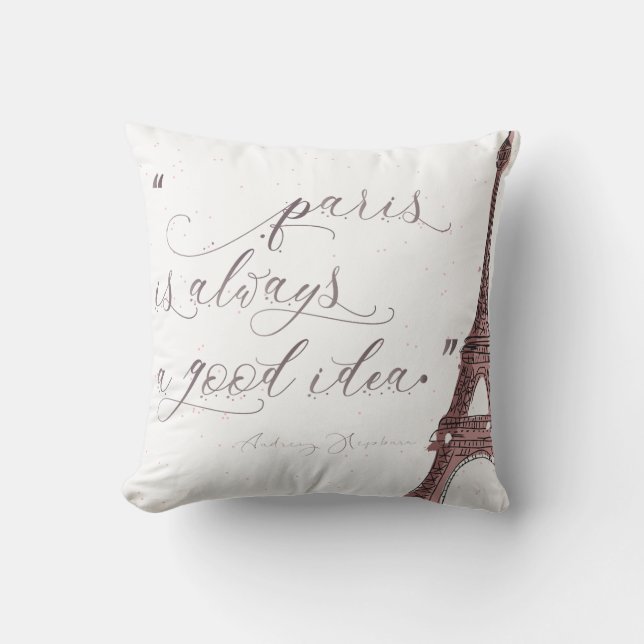 Paris Modern elegant design Cushion (Front)