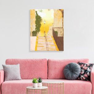 Paris Montmartre Canvas Print