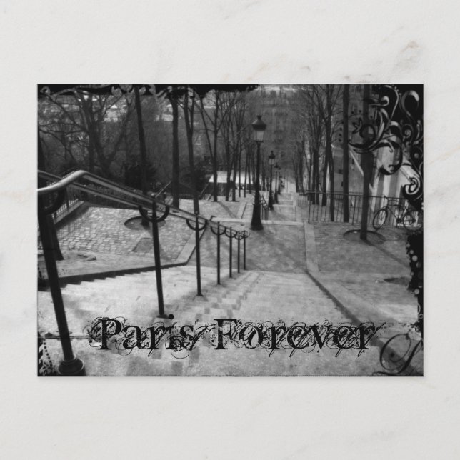 Paris - Montmartre Postcard (Front)