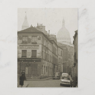 Paris, Montmatre Postcard