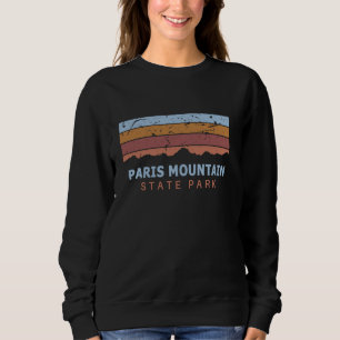 Paris Mountain State Park South Carolina Retro Coo Sweatshirt
