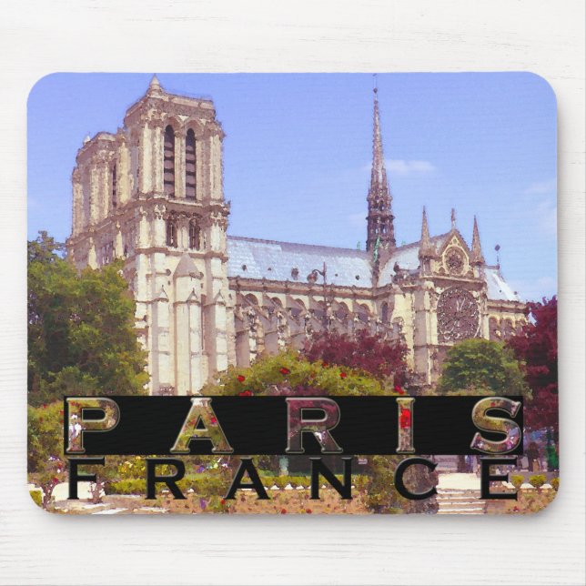 Paris Mouse Mat (Front)