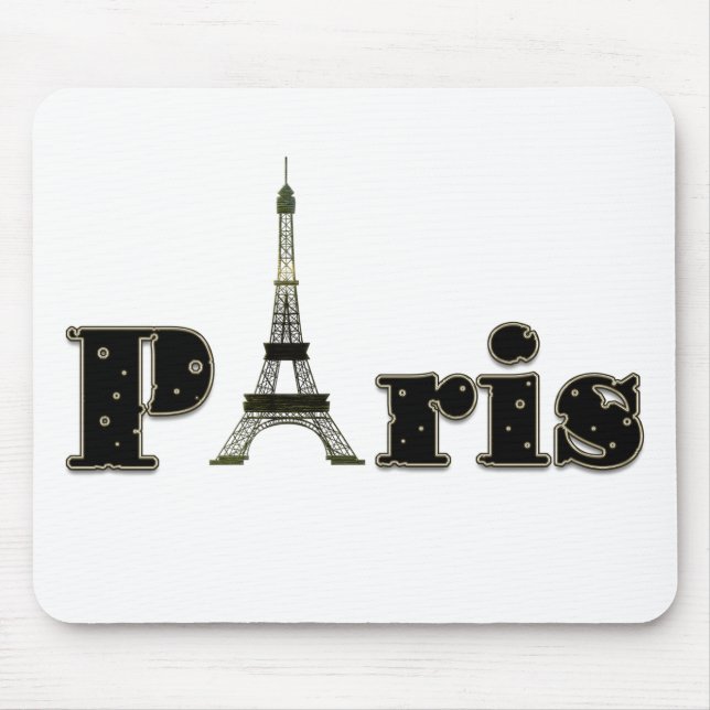 Paris Mouse Mat (Front)