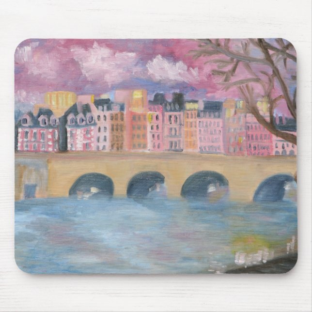 "Paris " Mouse Mat (Front)