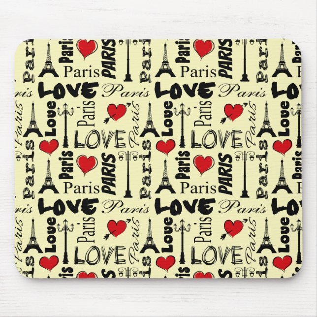 Paris Mouse Mat (Front)