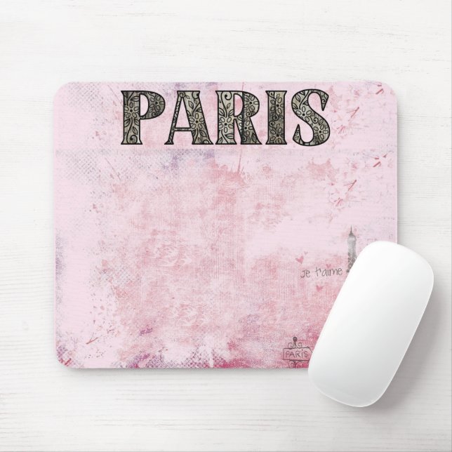 Paris Mouse Pad (With Mouse)