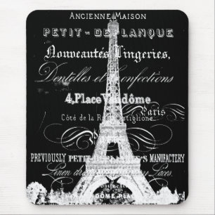 Paris Mousepad Black