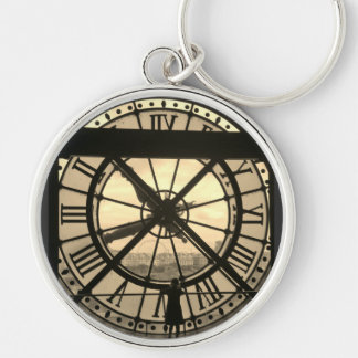 Paris Museum D'Orsay Clock T-Shirt Key Ring