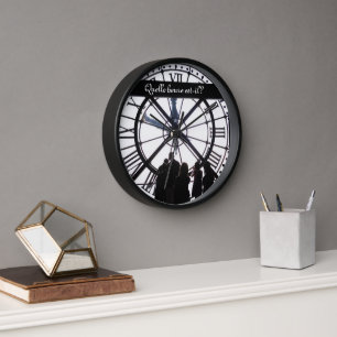 Paris Museum Train Station Clock