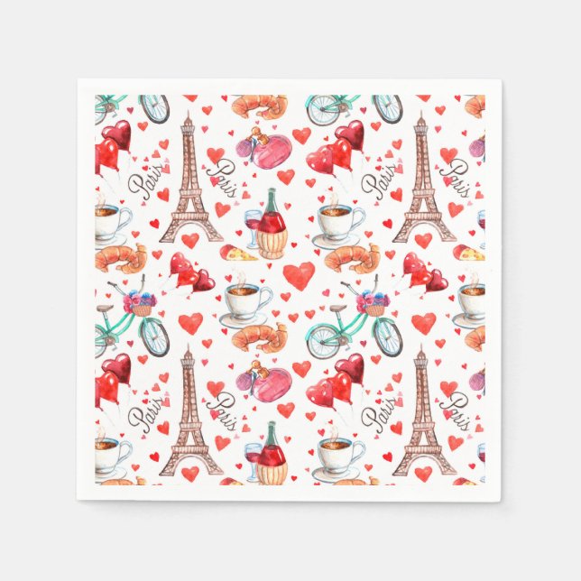 Paris  napkin (Front)