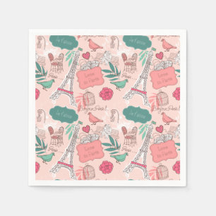 Paris  napkin
