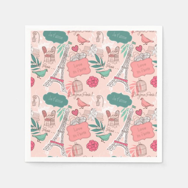 Paris  napkin (Front)