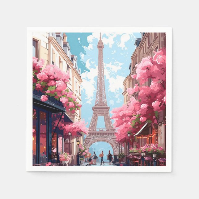 Paris  napkin (Front)