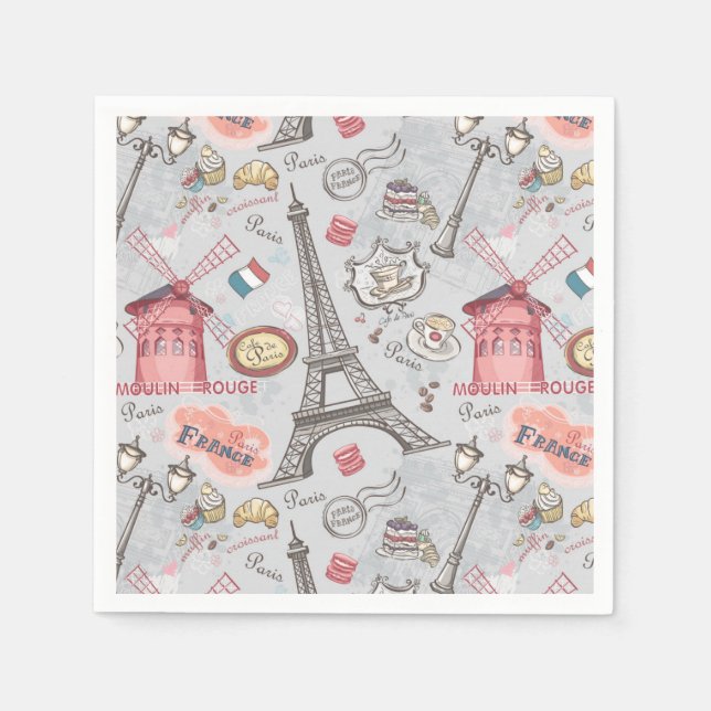 Paris  napkins (Front)